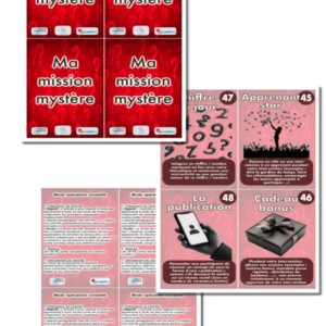 Ma mission mystère - Version téléchargeable