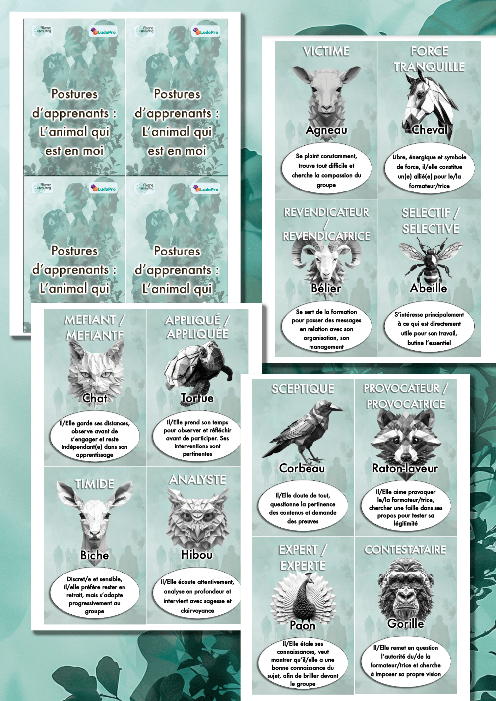 Postures d'apprenants : L'animal qui est en moi ... - Version téléchargeable